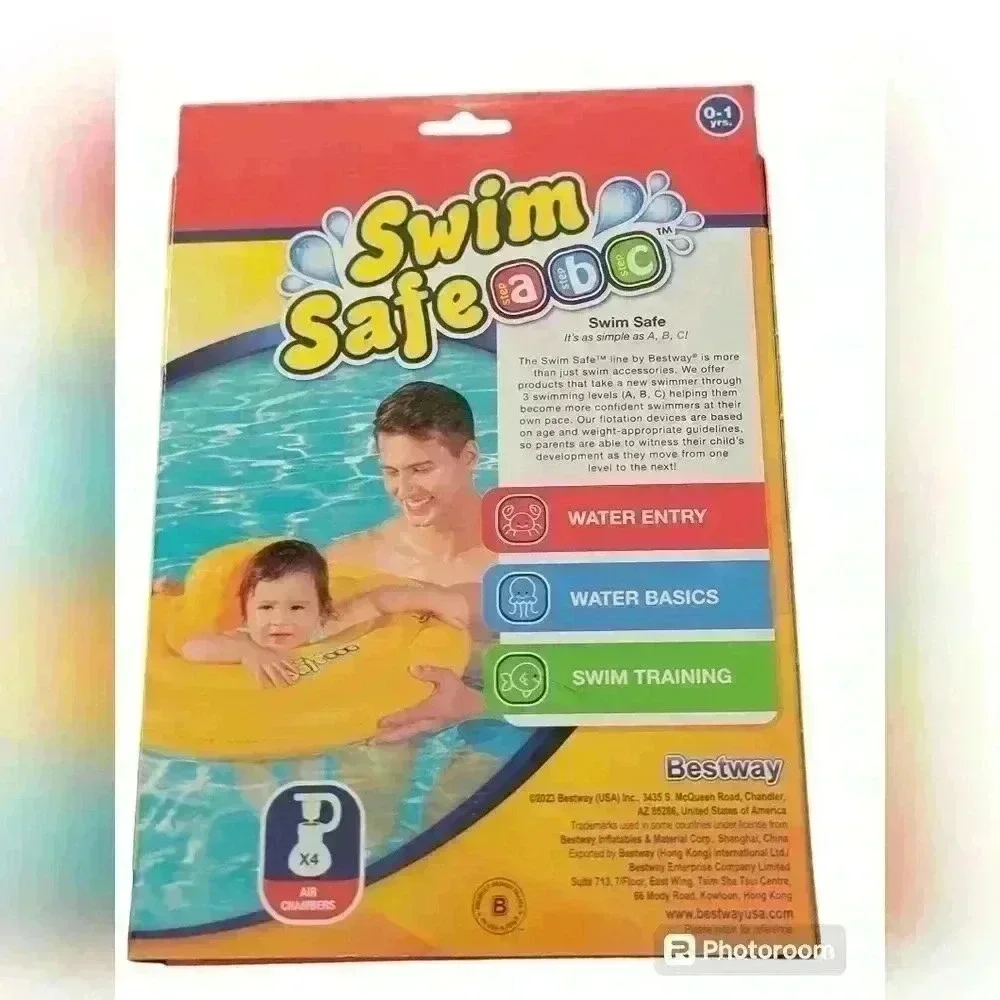 Swim Safe Wondersplash Round 3 Ring Baby Float 0-1 Years